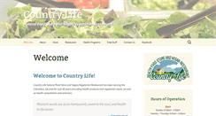 Desktop Screenshot of countrylifeonline.com